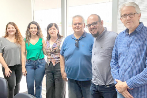 Hub Coworking de Pinda recebe visita de equipe de Cruzeiro